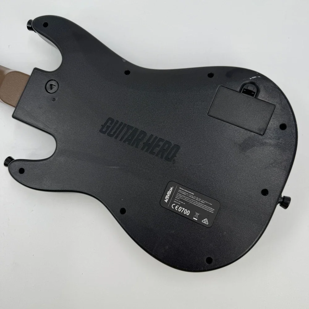 Activision Guitar Hero Live Wireless Guitar‎ Controller 0000654 Black Gold